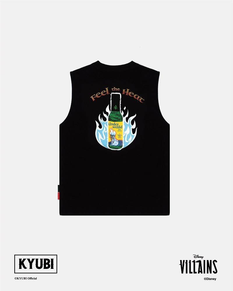 「KYUBI」Hot As Hades Rhinestone Cotton Vest HK$550